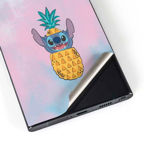Disney Lilo and Stitch Pineapple Stitch Galaxy S25 Ultra Skin